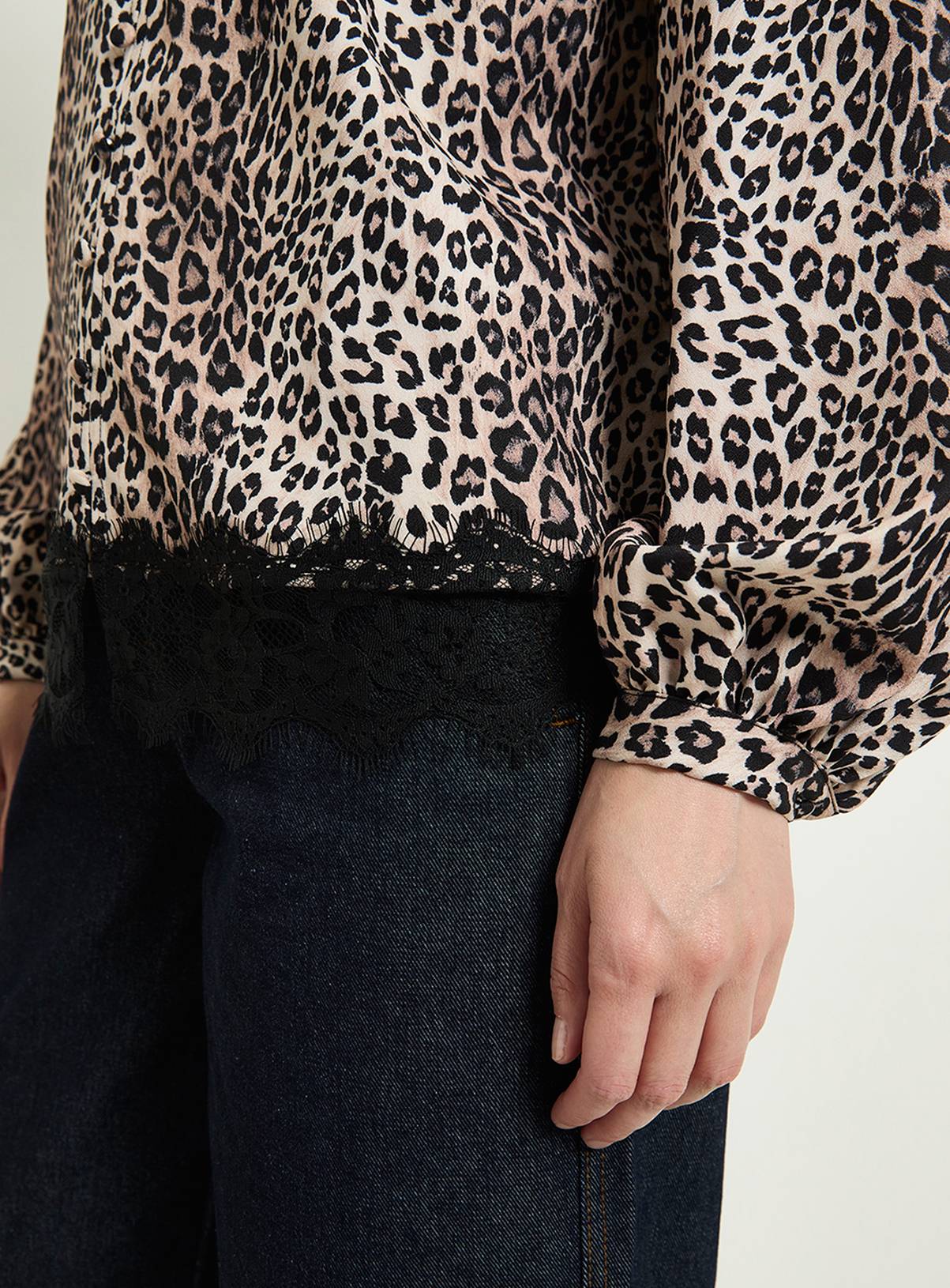 WALLIS Button Down Lace Trim Shirt 22 - Image 4